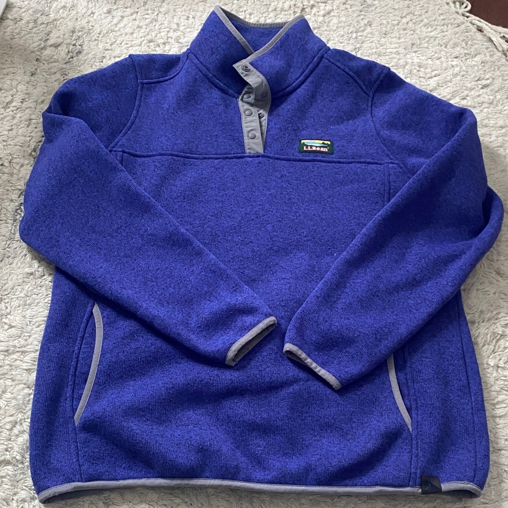 Women's L.L.Bean Sweater Fleece Jacket